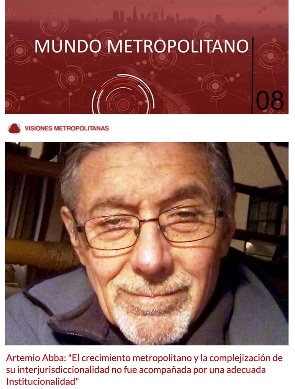 Newsletter Mundo Metropolitano 8
